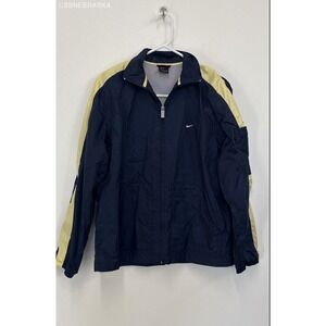Nike Blue/Yellow‎ Vtg Windbreaker Jacket Womens - Size M
